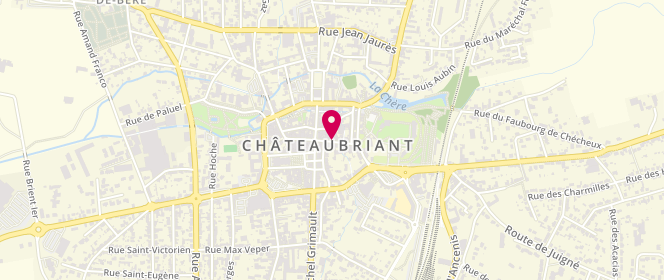 Plan de Lavomatic Chateaubriant, 22 Grande Rue, 44110 Châteaubriant