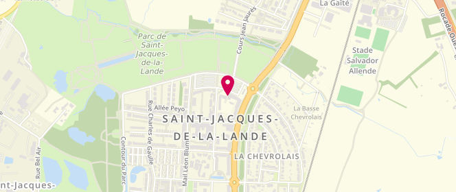Plan de Laverie Automatique, 5 Allée Claude Debussy, 35136 Saint-Jacques-de-la-Lande