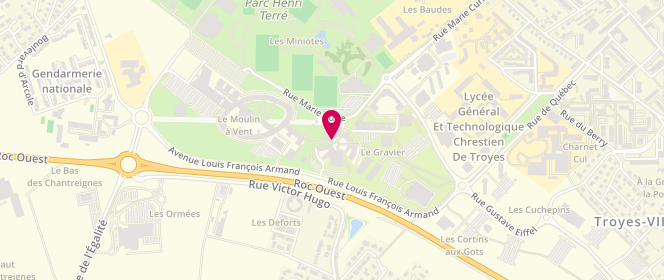 Plan de La Laverie, 4 Place Léonard de Vinci, 10430 Rosières-près-Troyes