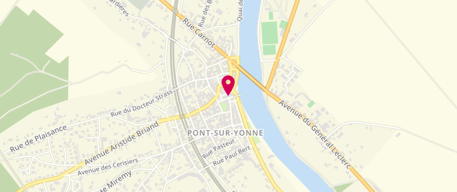 Plan de Laverie du Vieux Pont, 6 Rue du Pont, 89140 Pont-sur-Yonne