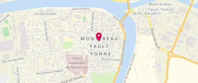 Plan de Laverie de l'Hotel de Ville, 17 Rue du Dr Arthur Petit, 77130 Montereau-Fault-Yonne