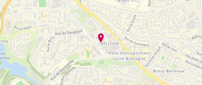 Plan de Ma Nouvelle Laverie, 38 place Napoléon Iii, 29200 Brest