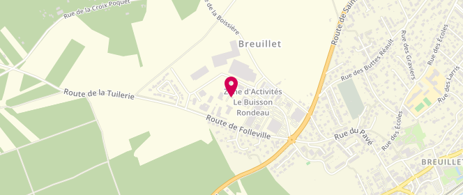 Plan de Ollibulle, 5 Impasse des 7 Ormes, Zone Aménagement Du
Rue du Buisson Rondeau, 91650 Breuillet