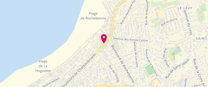 Plan de Laverie de Rochebonne, 8 Boulevard Chateaubriand, 35400 Saint-Malo