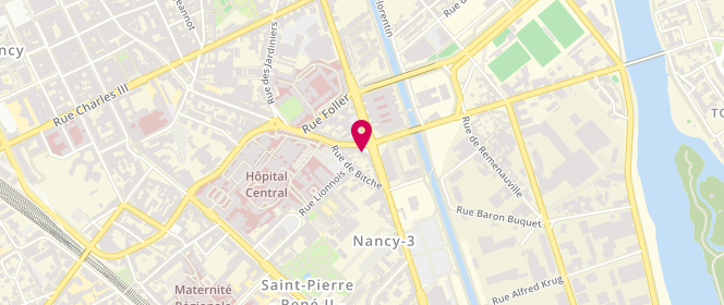 Plan de Laverie de la Place, 62 place Henri Loritz, 54000 Nancy