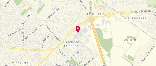 Plan de Laverie des Corvées, 1 avenue Marc Chappey, 28500 Vernouillet