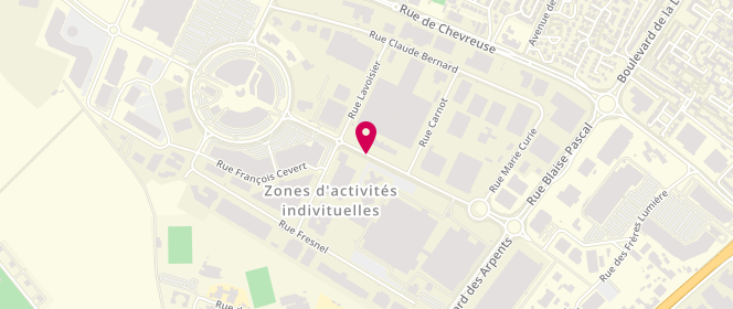 Plan de Sylia, Centre Commercial Pariswest Avenue Gutenberg, 78310 Maurepas