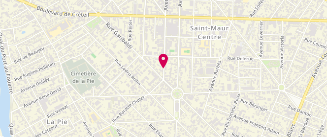 Plan de Au P Tit Lavoir, 36 Bis Rue Baratte Cholet, 94100 Saint-Maur-des-Fossés