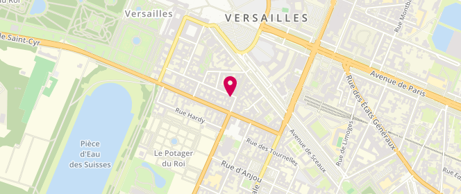 Plan de Laverie Automatique - Laundry - A LAVE VERSAILLAISE, 36 Rue du Vieux Versailles, 78000 Versailles