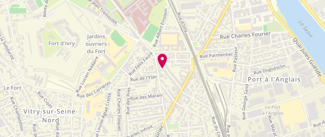 Plan de Jd Laverie, 29 avenue de la République, 94400 Vitry-sur-Seine