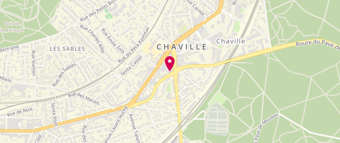 Plan de SAS Chaville Wash, 24 Rue du Pavé des Gardes, 92370 Chaville