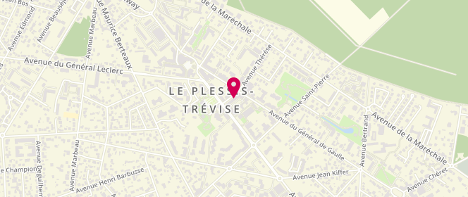 Plan de Propre Multiservices, 14 avenue du Général de Gaulle, 94420 Le Plessis-Trévise