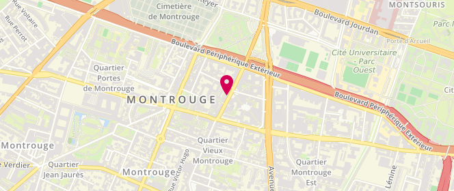 Plan de Cac Laundry, 46 Avenue Henri Ginoux, 92120 Montrouge