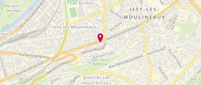 Plan de Lav'club, 33 avenue Victor Cresson, 92130 Issy-les-Moulineaux