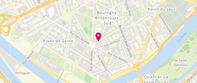 Plan de Lave Net Service, 123 Rue Point du Jour, 92100 Boulogne-Billancourt