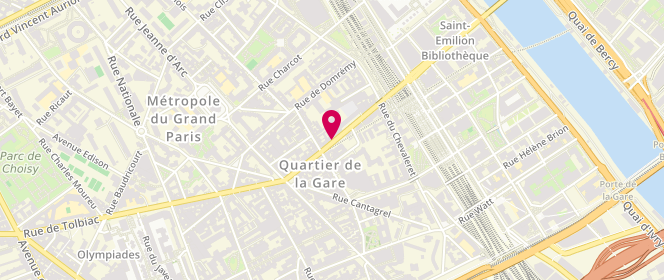 Plan de Jls Concept, 1 1 0 28 Rue Tolbiac, 75013 Paris