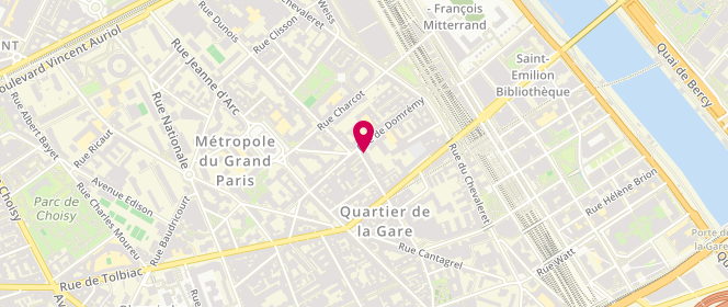 Plan de Lav Speed, 94 Rue du Dessous des Berges, 75013 Paris