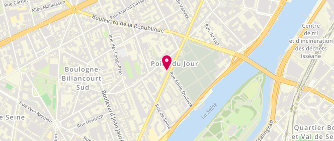 Plan de Concept lav’eco, 37 avenue Pierre Grenier, 92100 Boulogne-Billancourt