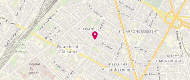 Plan de Laverie 37 Didot, 37 Rue Didot, 75014 Paris
