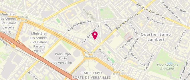 Plan de Lc Voilage, 10 Rue de Cadix, 75015 Paris