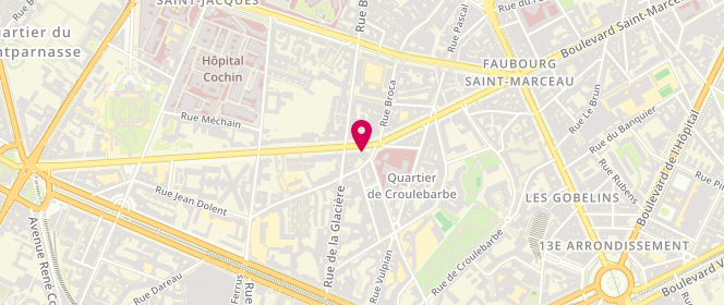 Plan de Eurosoft, 47 Boulevard Arago, 75013 Paris