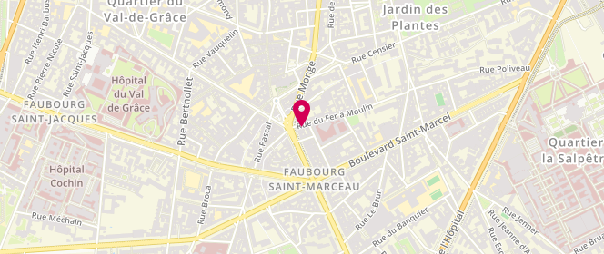 Plan de Lav Speed, 41 Rue du Fer à Moulin, 75005 Paris