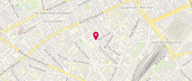 Plan de Laverik, 19 Rue de la Procession, 75015 Paris