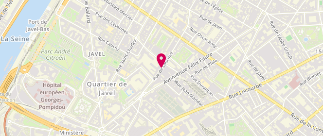 Plan de Laverie 148 Lourmel, 148 Rue de Lourmel, 75015 Paris