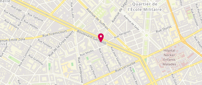 Plan de Service du Guesclin Sdg, 38 Boulevard Garibaldi, 75015 Paris