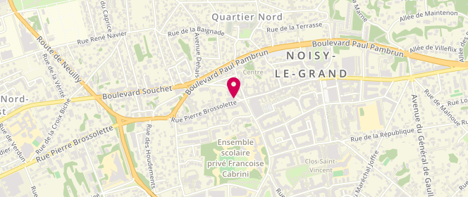 Plan de Lav'Linge, 62 Boulevard Souchet, 93160 Noisy-le-Grand