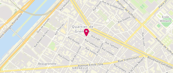 Plan de ESTEPHAN Daou, 11 Rue Lourmel, 75015 Paris