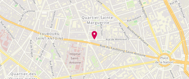 Plan de Laverie LAV SPEED, 22 Rue de Montreuil, 75011 Paris