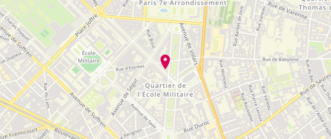 Plan de Cleanduq, 45 Avenue Duquesne, 75007 Paris