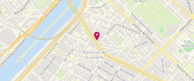Plan de Juste Pour Elle, 37 Boulevard de Grenelle, 75015 Paris