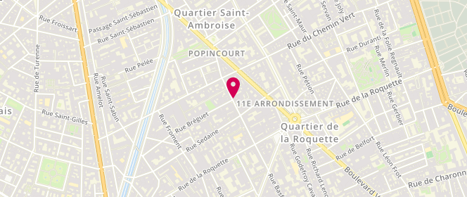 Plan de Lavotronic, 30 Rue Popincourt, 75011 Paris