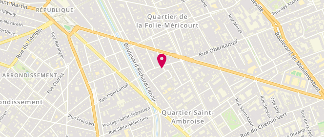 Plan de Lavatronic, 3 Rue Jacquard, 75011 Paris