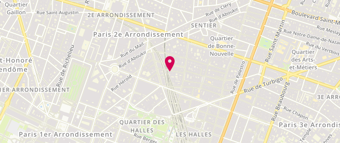Plan de Laverie Lav'Speed, 7 Rue Mandar, 75002 Paris