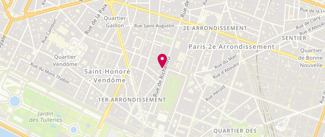 Plan de Laverie Richelieu, 49 Rue de Richelieu, 75001 Paris