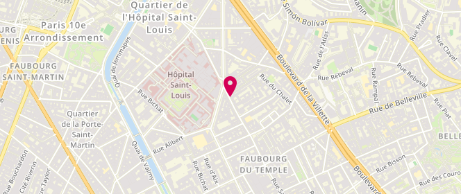 Plan de Lav Speed Laverie, 214 Rue Saint-Maur, 75010 Paris