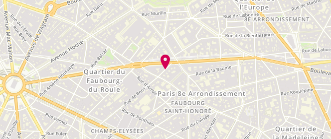 Plan de C'Net Berri, 48 Rue Berri, 75008 Paris
