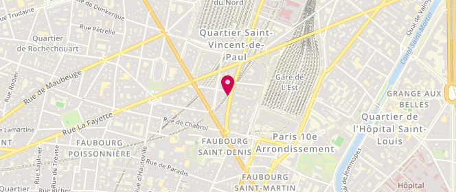 Plan de LAVERIE, 141 Rue Faubourg Saint Denis, 75010 Paris