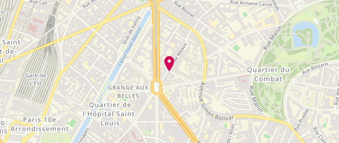 Plan de Lavotronic, 4 Rue des Chaufourniers, 75019 Paris