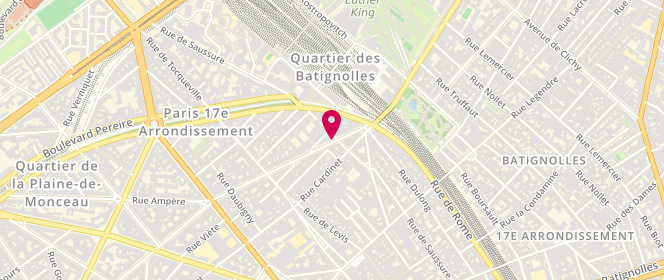 Plan de LAVE DISCOUNT, 12 Rue Jouffroy d'Abbans, 75017 Paris