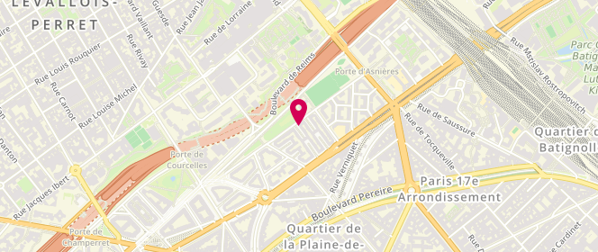 Plan de Lavandière Moderne, 124 Boulevard Berthier, 75017 Paris