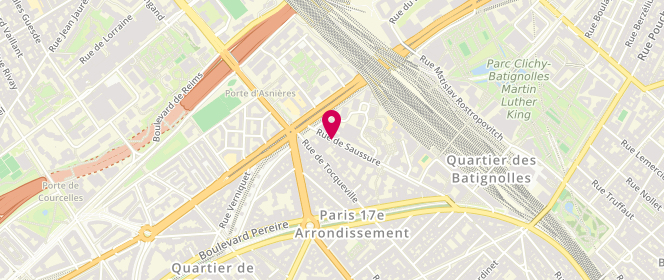 Plan de Jcz Laverie, 145 Rue de Saussure, 75017 Paris
