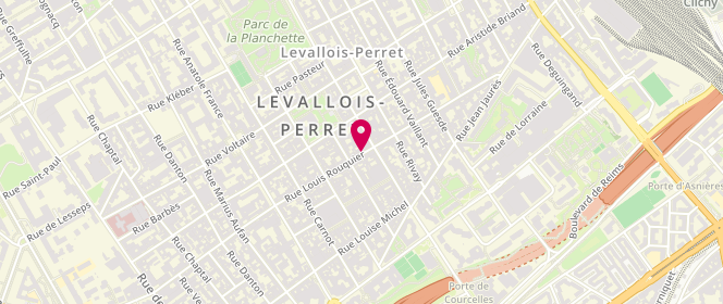 Plan de Eclat Laverie, 89 Rue Louis Rouquier, 92300 Levallois-Perret