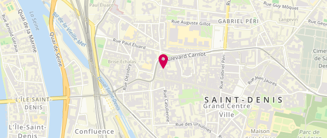 Plan de Lavatronic, 14 Rue de la Charronnerie, 93200 Saint-Denis