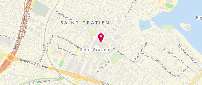 Plan de Forum Press 95, 4 Rue du Général Leclerc, 95210 Saint-Gratien