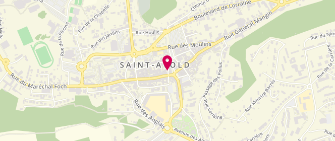 Plan de Sadler Olivier, 1 Rue des Anges, 57500 Saint-Avold