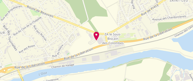 Plan de Autoplave, 5712 Rue de Précy, 60340 Villers-sous-Saint-Leu